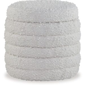 Duntler - Ivory - Storage Ottoman