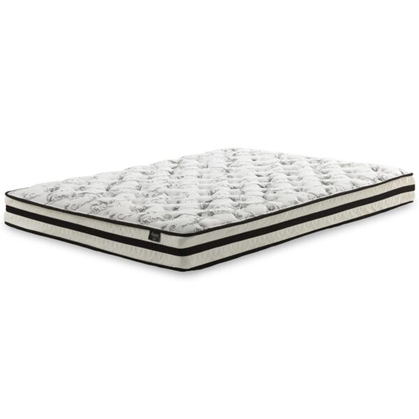 Chime - White - 8" Firm Full Mattress