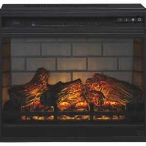 Entertainment - Black - Fireplace Insert Infrared