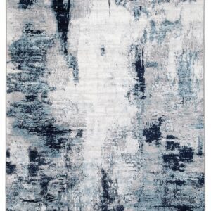 Leonelle - Cream / Blue / Gray - Medium Rug