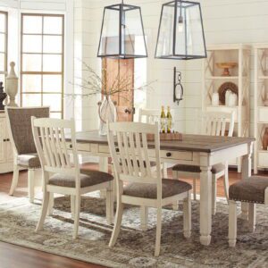 Bolanburg - Beige- 7 Pc. - Dining Room Table, 4 Side Chairs, 2 Side Chairs