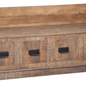 GarretTVille - Brown - Storage Bench