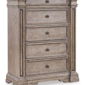 Blairhurst - Light Grayish Brown - Five Drawer Chest