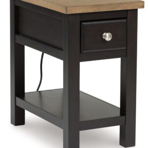 Drazmine - Brown - Chair Side End Table