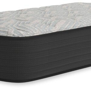 Palisades Plush - Gray / Blue - Twin Mattress