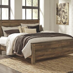 Trinell - Brown - King Panel Bed