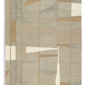 Abbotton - Taupe / Gray / Caramel - Medium Rug