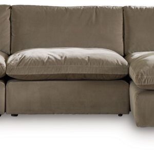 Sophie - Cocoa - 3-Piece Sectional Sofa With Raf Corner Chaise