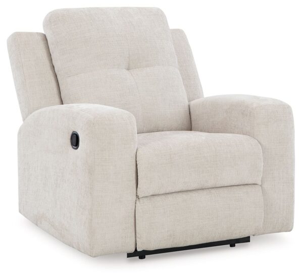 Danum - Stone - Zero Wall Recliner