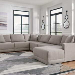 Katany - Shadow - Right Arm Facing Corner Chaise 6 Pc Sectional