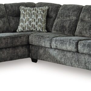 Lonoke - Gunmetal - 2-Piece Sectional With Laf Corner Chaise