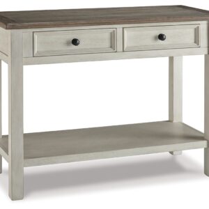 Bolanburg - White / Brown / Beige - Sofa Table