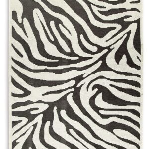Thomwith - Black / Ivory - Large Rug