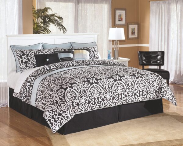 Bostwick Shoals - White - King Panel Headboard