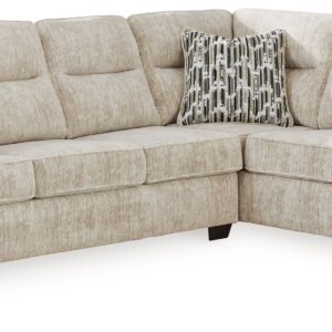 Lonoke - Parchment - 2-Piece Sectional With Raf Corner Chaise