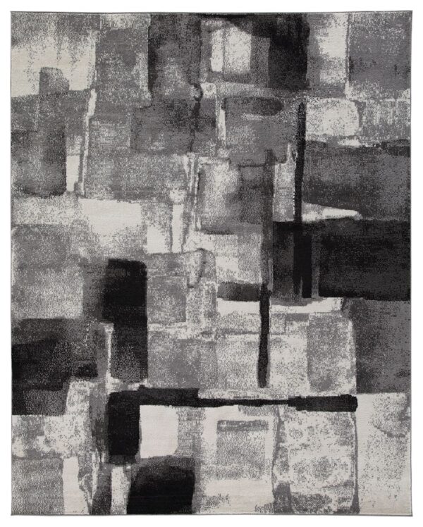 Brycebourne - Black / Cream / Gray - Medium Rug
