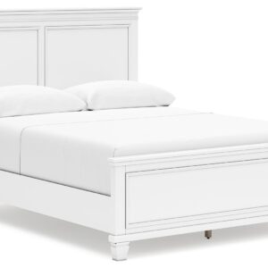 Fortman - White - Queen Panel Bed