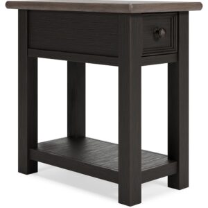 Tyler - Black / Gray - Chair Side End Table