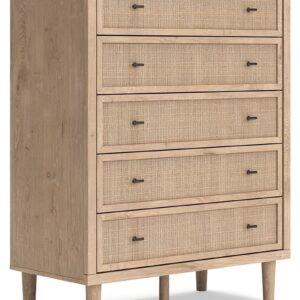 Cielden - Two-Tone - Five Drawer Wide Chest
