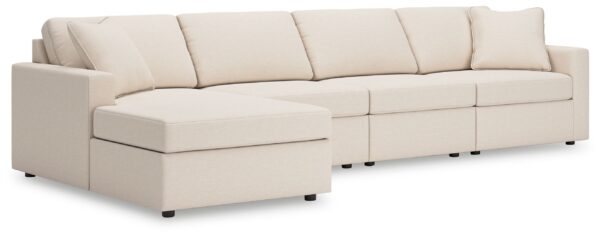 Modmax - Oyster - 4-Piece Sectional With Laf Corner Chaise