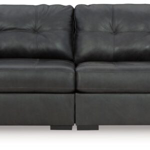Brindley Pier - Fog - 2-Piece Sectional Loveseat