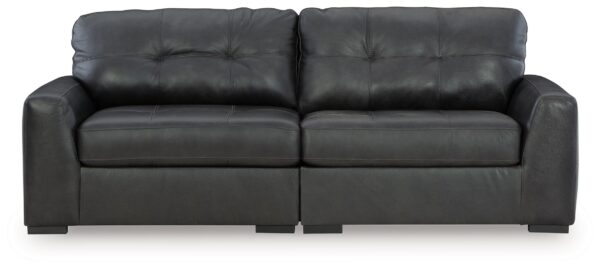 Brindley Pier - Fog - 2-Piece Sectional Loveseat