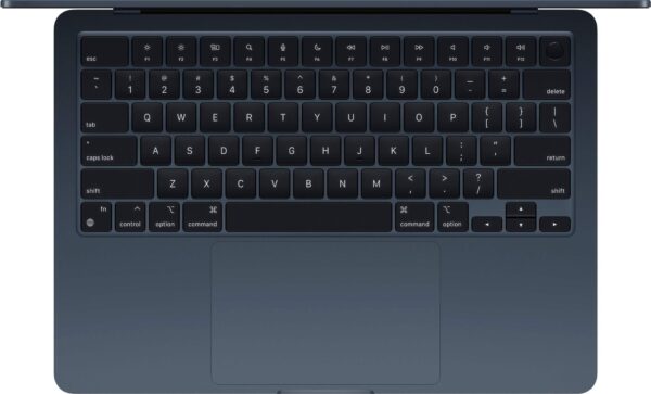 Apple - MacBook Air 13-inch Apple M3 chip Built for Apple Intelligence - 16GB Memory - 256GB SSD - Midnight