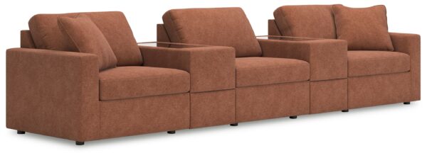 Modmax - Spice - 5-Piece Sectional With Storage Consoles