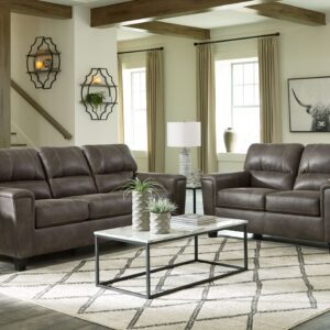 Navi - Smoke - 2 Pc. - Sofa, Loveseat