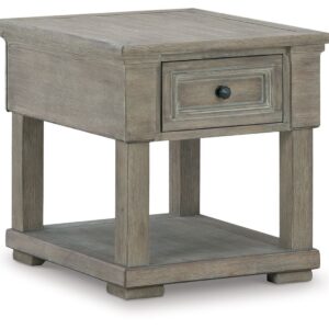 Moreshire - Bisque - Rectangular End Table