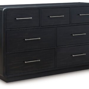 Rowanbeck - Black - Dresser