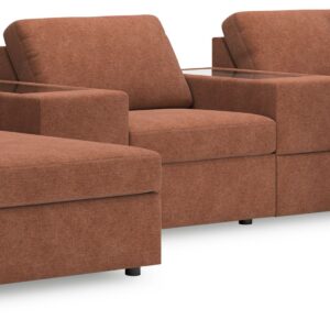 Modmax - Spice - 5-Piece Pit Sectional With Storage Consoles