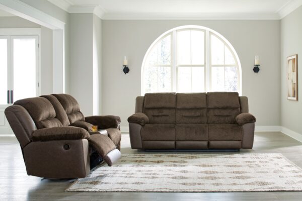 Dorman - Chocolate - 2 Pc. - Reclining Sofa, Reclining Loveseat With Console