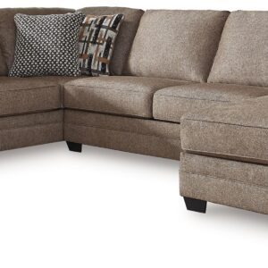 Cannonbrook - Nutmeg - 3-Piece Sectional With Raf Corner Chaise