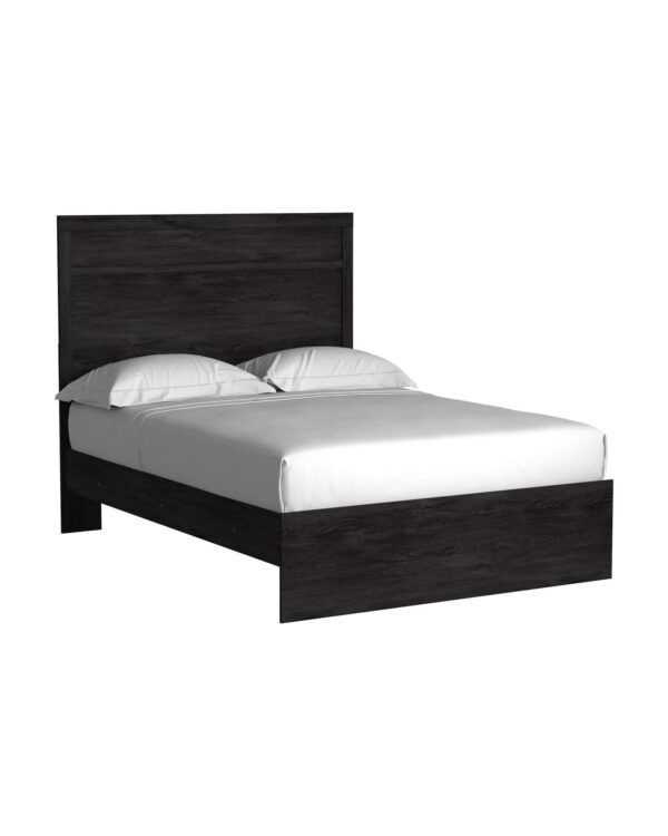 Belachime - Black - Full Panel Bed