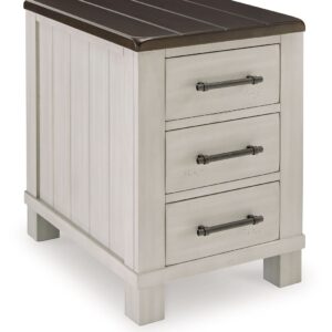 Darborn - Gray / Brown - Chair Side End Table