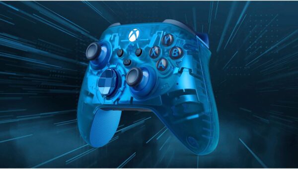 Microsoft - Xbox Wireless Controller for Xbox Series X, Xbox Series S, Xbox One, Windows Devices - Sky Cipher Special Edition