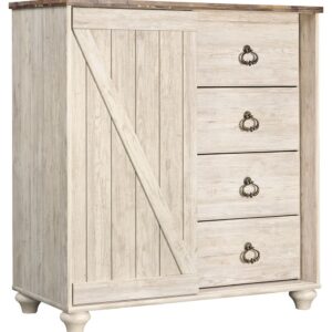 Willowton - Whitewash - Dressing Chest
