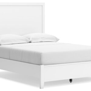 Binterglen - White - Full Panel Bed