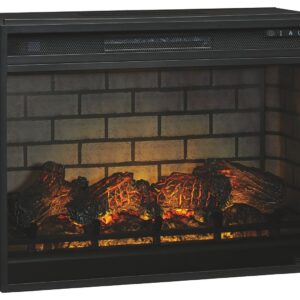 Entertainment - Black - LG Fireplace Insert Infrared