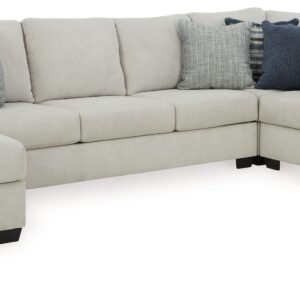 Lowder - Stone - 4-Piece Sectional With Laf Corner Chaise