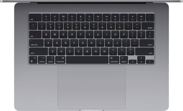 Apple - MacBook Air 15-inch Apple M3 chip Built for Apple Intelligence - 16GB Memory - 256GB SSD - Space Gray