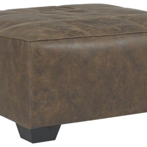 Abalone - Chocolate - Oversized Accent Ottoman