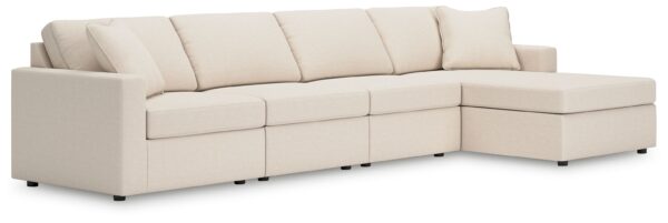 Modmax - Oyster - 4-Piece Sectional With Raf Corner Chaise