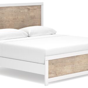 Charbitt - Two-tone - King Panel Bed