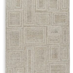 Brickburgh - Gray / Ivory / Honey - Medium Rug