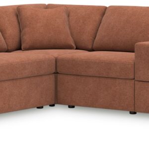 Modmax - Spice - 6-Piece Sectional With Storage Console And 3 Armless Chairs