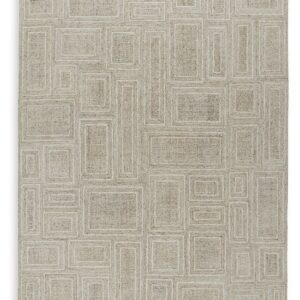 Brickburgh - Gray / Ivory / Honey - Large Rug