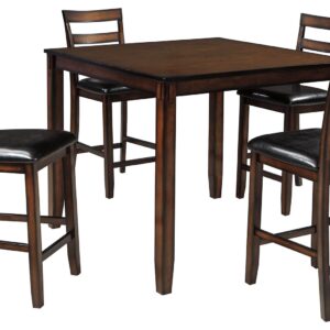 Coviar - Brown - DRM Counter Table Set (Set of 5)