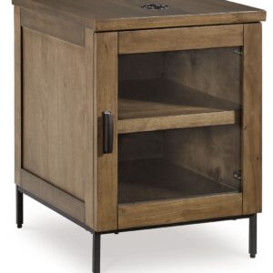 Torlanta - Brown - Chair Side End Table